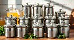 top stainless ghee storage options