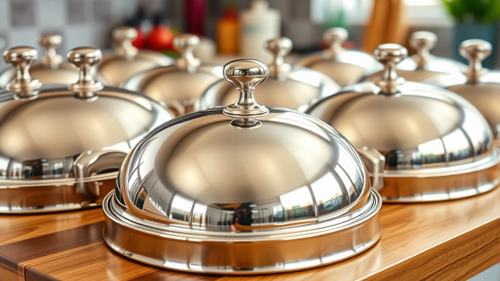 top stainless steel butter covers