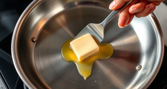 apply butter evenly throughout