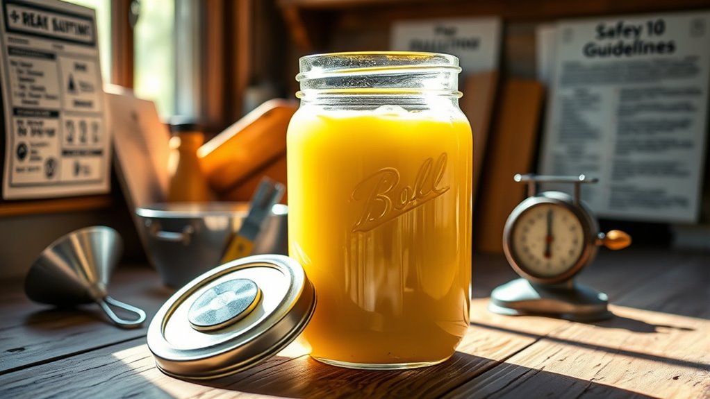 avoid canning butter safely