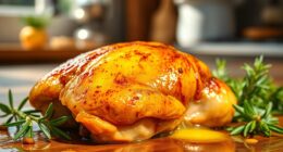 baste chicken with beurre