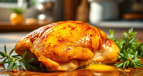 baste chicken with beurre