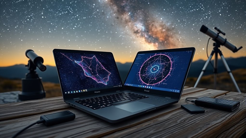 battery efficient portable astronomy laptops