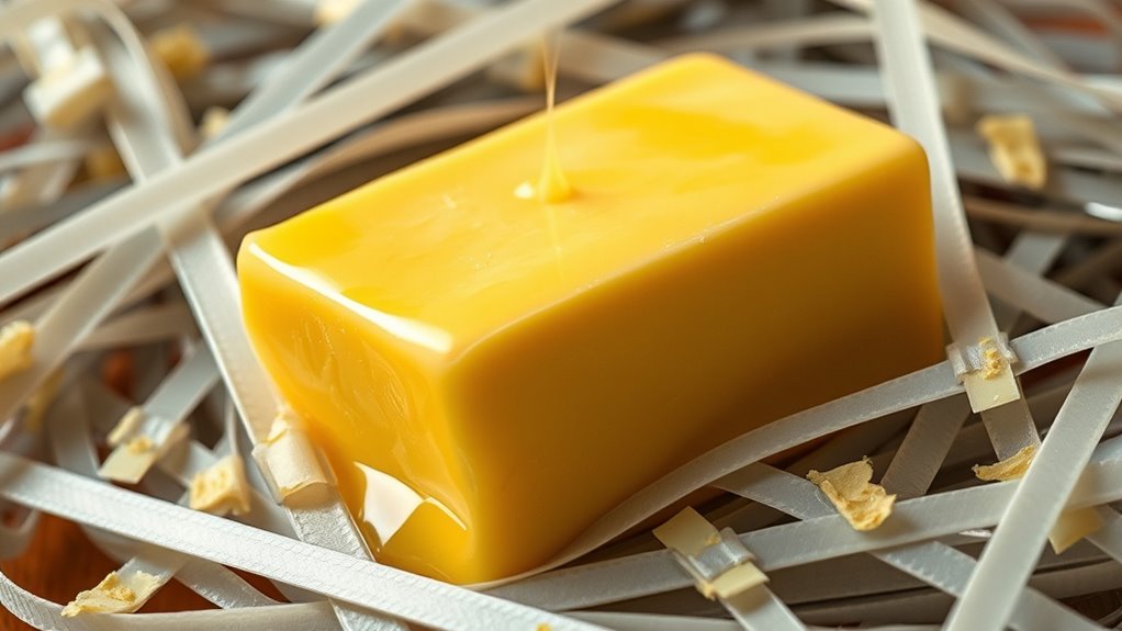 butter aids in adhesive removal