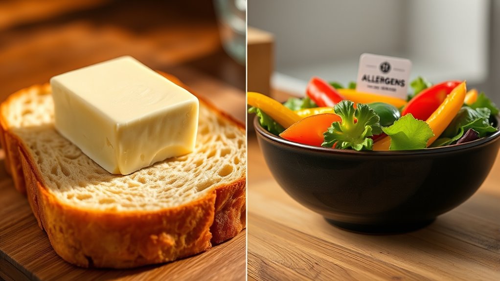 butter allergy versus intolerance