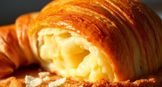 butter creates flaky layers