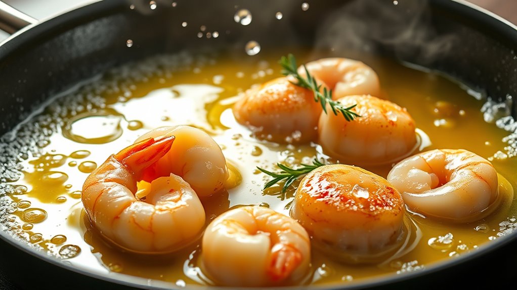 butter enhances seafood flavors