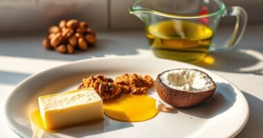 butter has higher calorie density