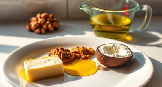 butter has higher calorie density