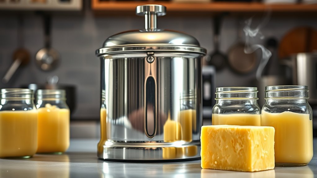 butter preservation through deaeration