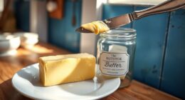 butter removes sticky residue