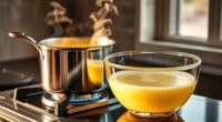 clarify butter on stovetop
