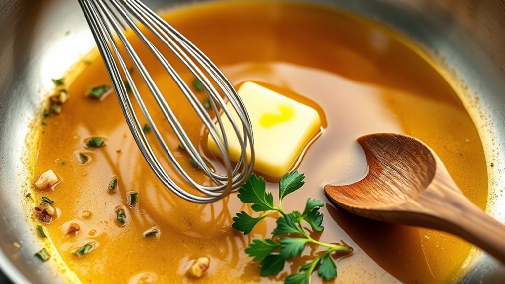 creamy butter pan sauce