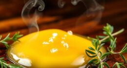 creamy hot butter emulsion