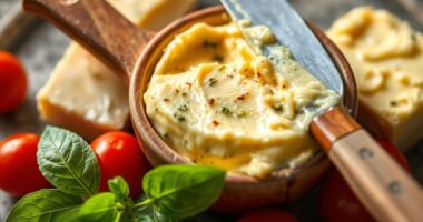 creamy vegetable oil spread