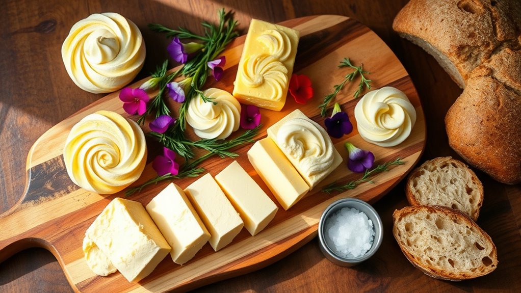 creative safe butter presentation