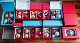 durable holiday ornament containers