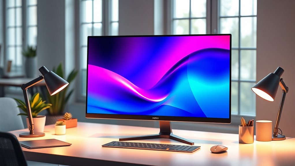 eye friendly high resolution display