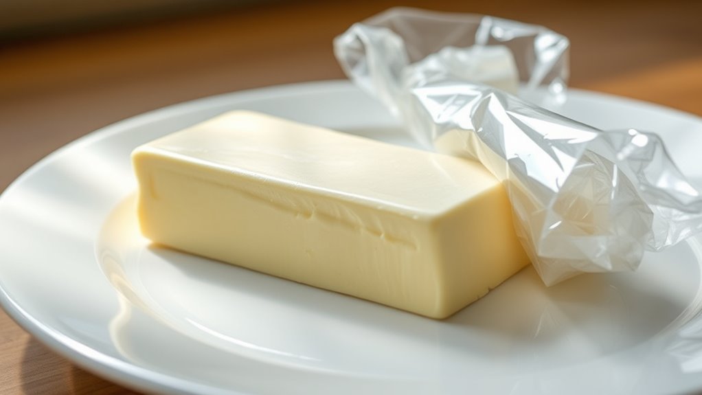 grease reduces plastic cling