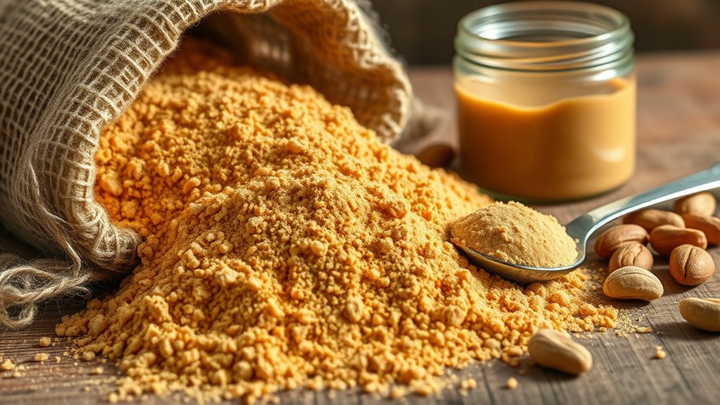 healthy powdered peanut butter