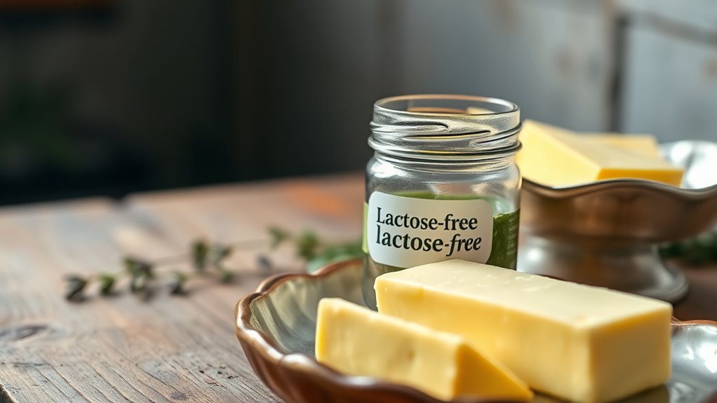 lactose free butter alternatives