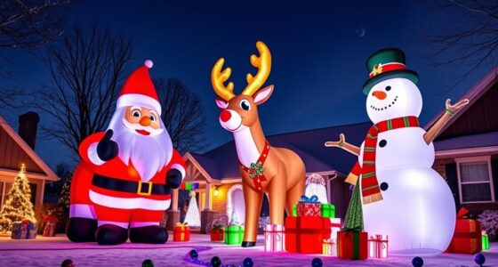 large holiday inflatable displays