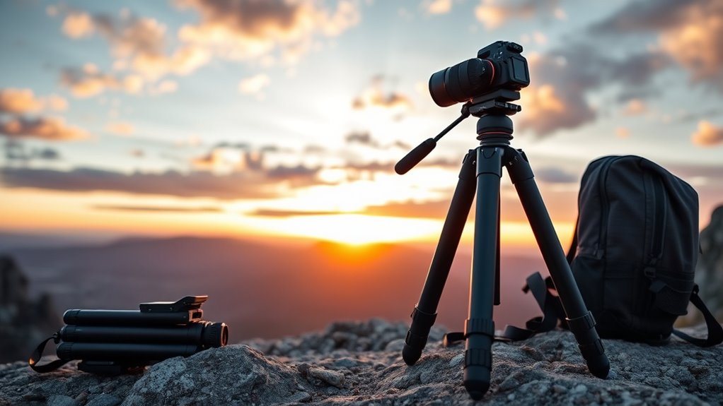 lightweight stable portable tripod