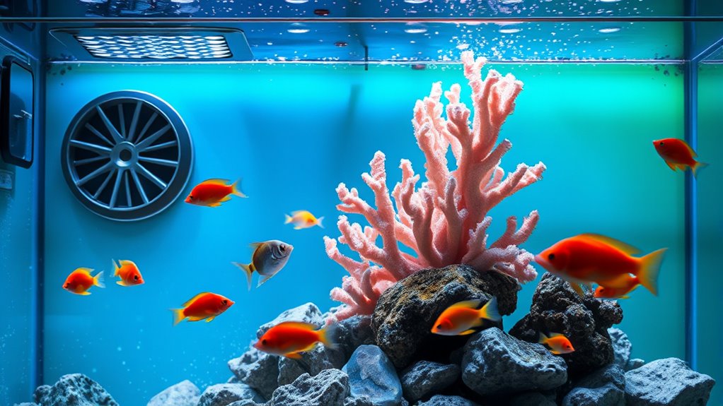 luxury aquarium accessory ideas