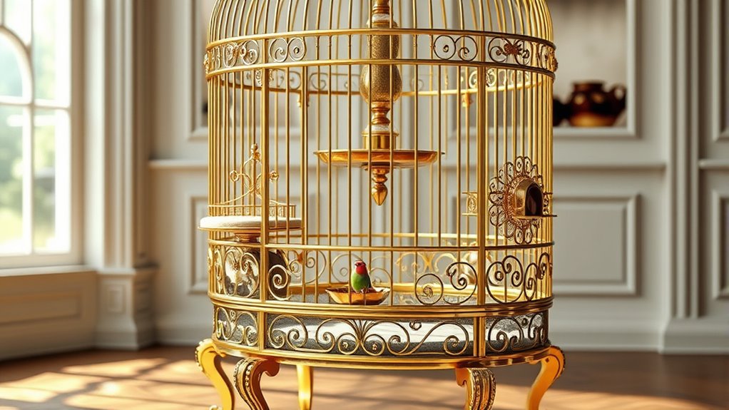 luxury bird cages selection