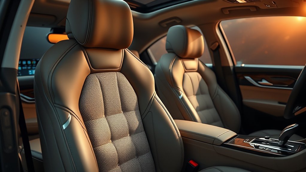 luxury car massage features