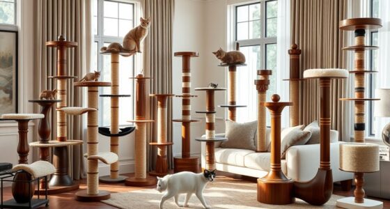 luxury cat scratching posts