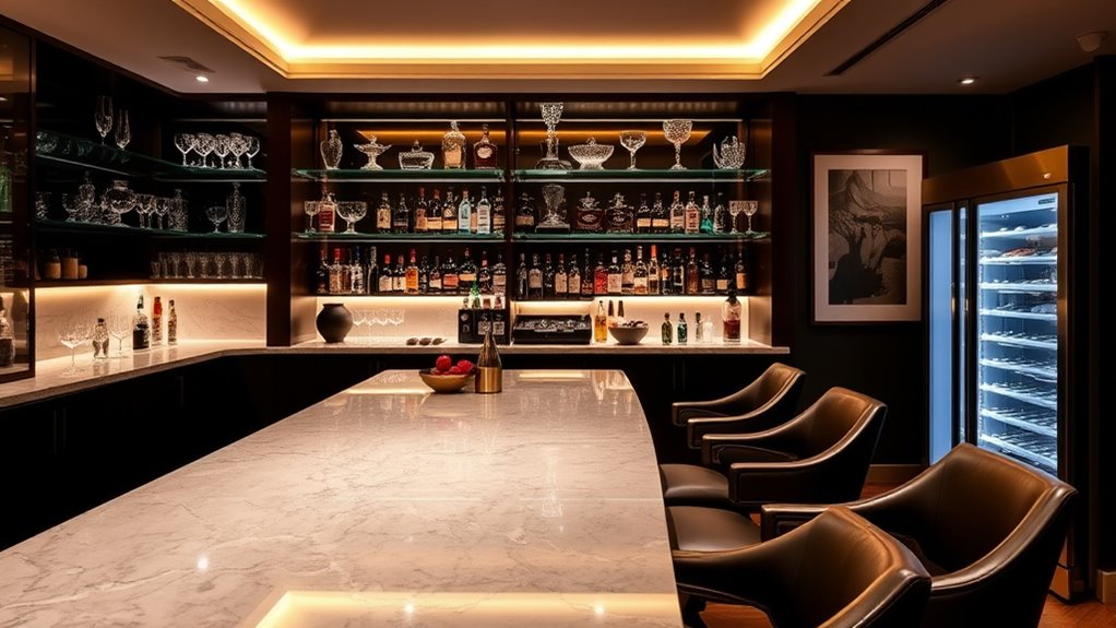 luxury home bar ideas