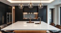 luxury kitchen island selections