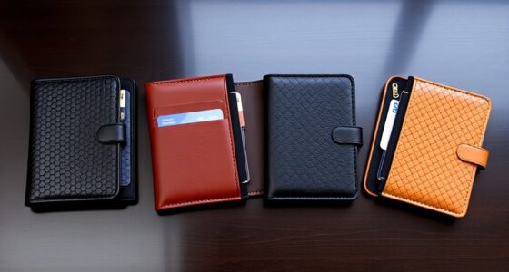 luxury leather passport cases
