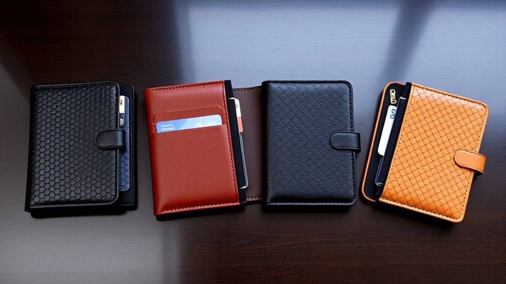 luxury leather passport cases