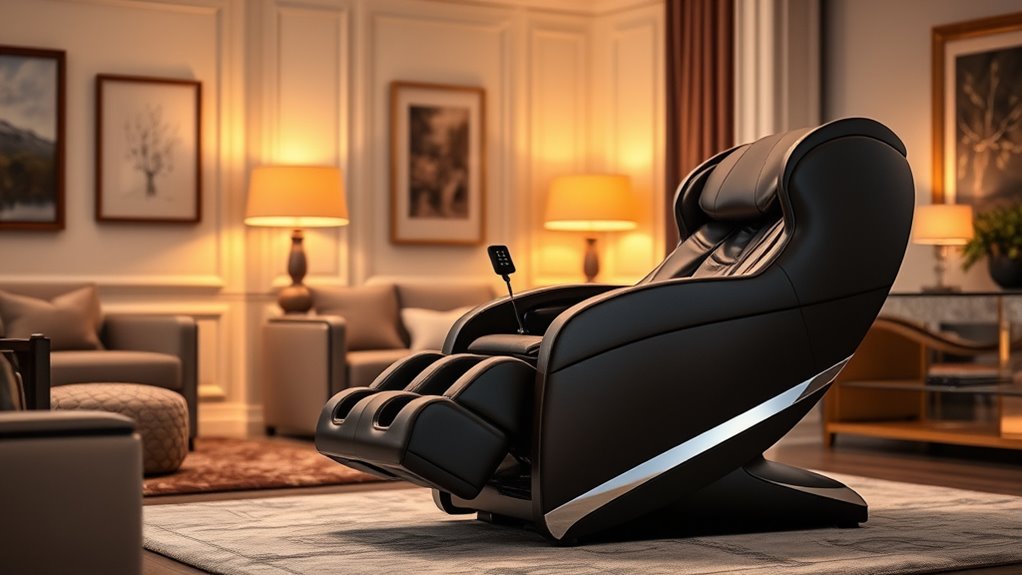 luxury massage chair features