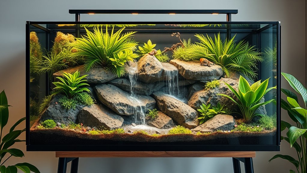 luxury reptile terrarium designs