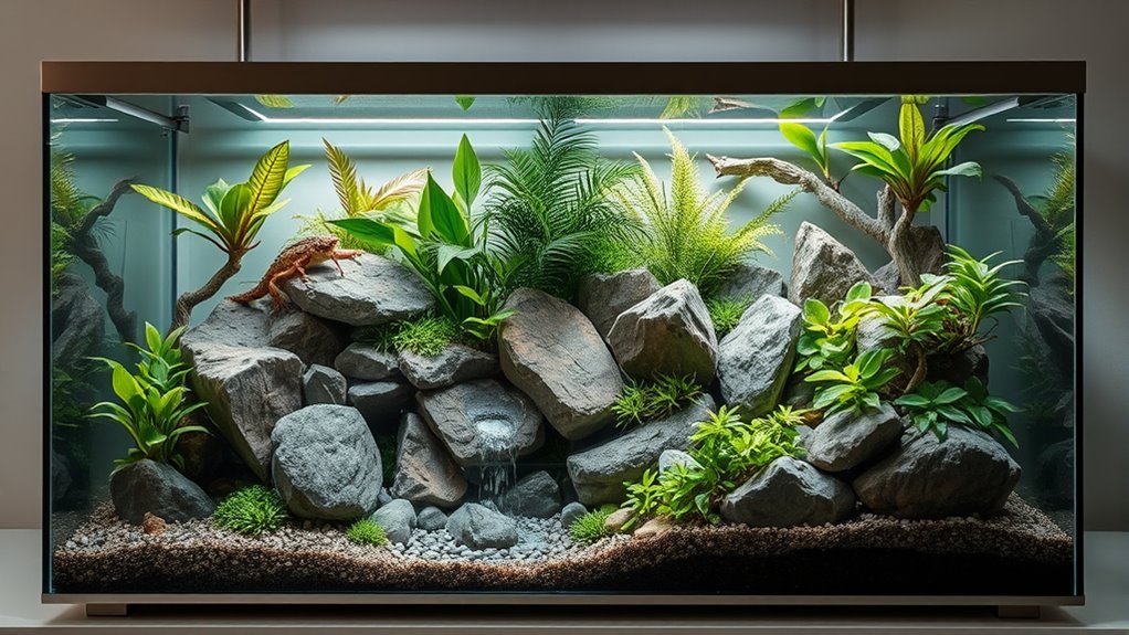 luxury reptile terrarium essentials