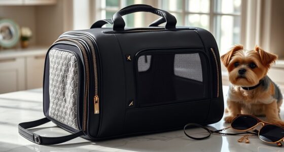 luxury travel dog carriers