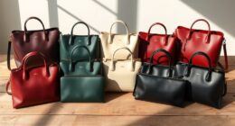 luxury vegan leather handbags