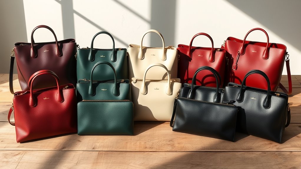 luxury vegan leather handbags