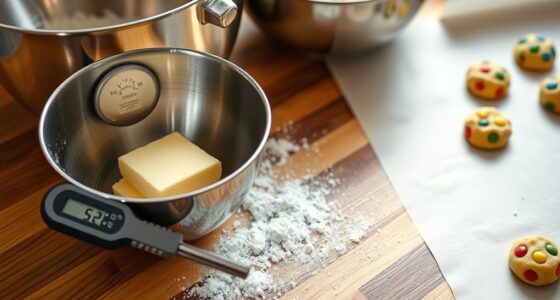 maintain proper butter temperature