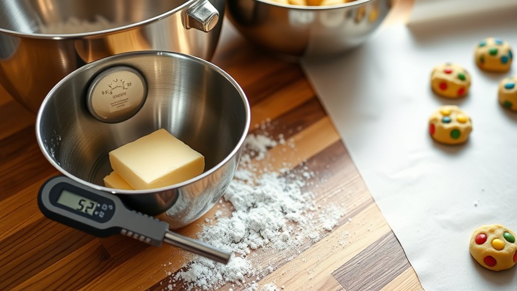 maintain proper butter temperature