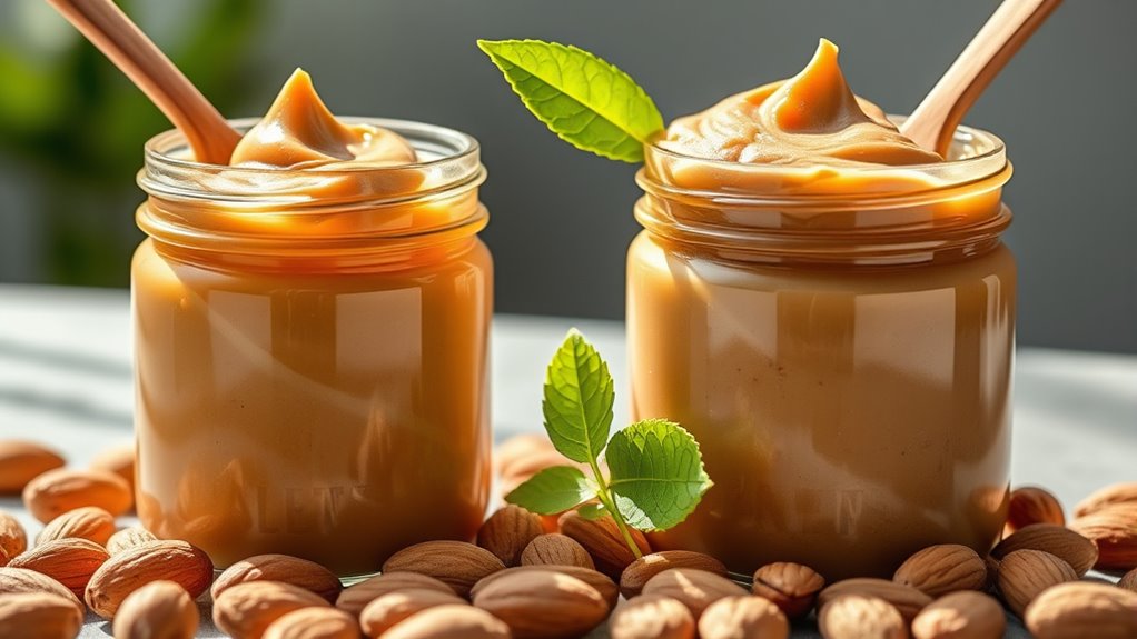 nutritional comparison of butters