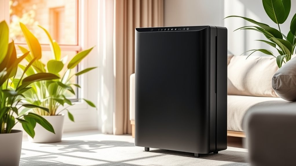 premium allergy air purifier features