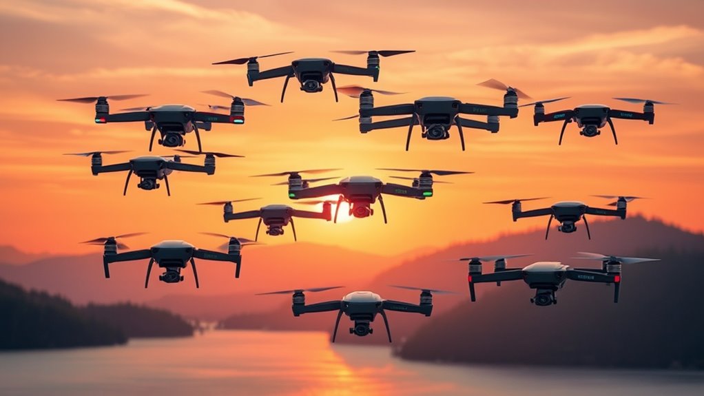 premium drones for aerial photography