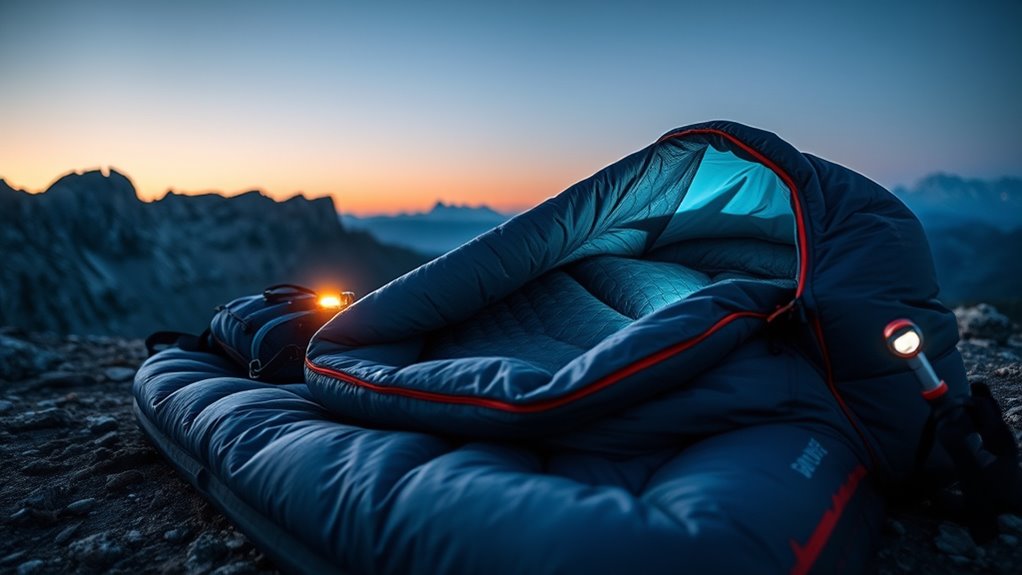 premium sleeping bag selection