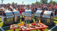 premium tailgate grilling options