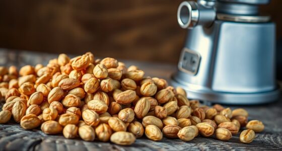 roasting grinding peanut butter