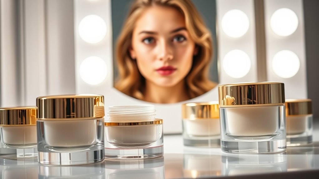 selects suitable luxury eye cream